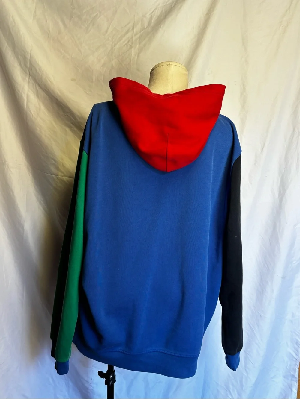 Ralph Lauren Colorblock Polo Hoodie - Blue, Yellow, Green, Black, Red